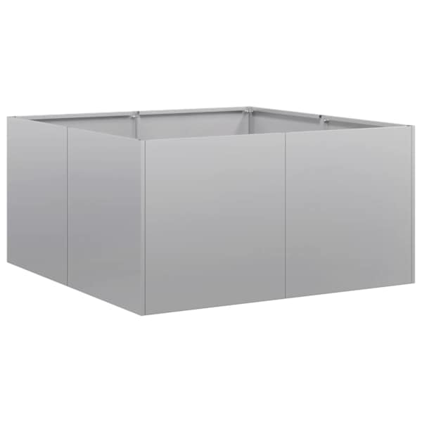 vidaXL taimekast, 80x80x40 cm, tsingitud teras