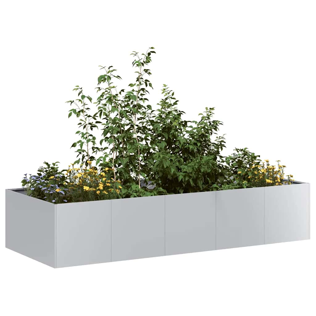 vidaXL Jardinieră 200x80x40 cm oțel galvanizat