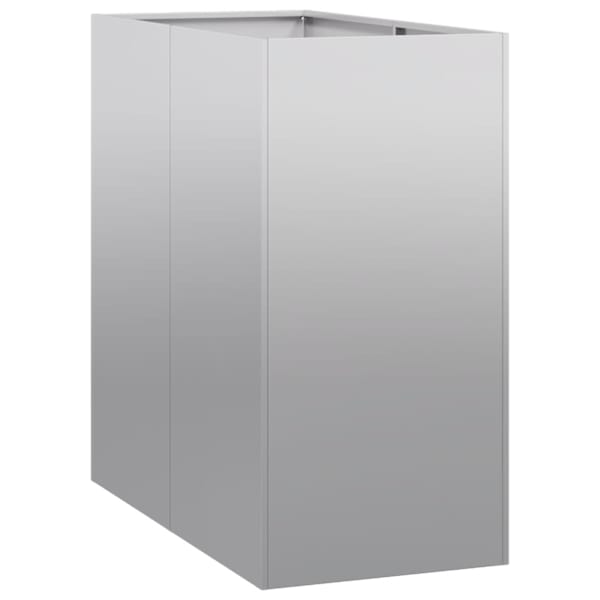 vidaXL taimekast, 40x80x80 cm, tsingitud teras