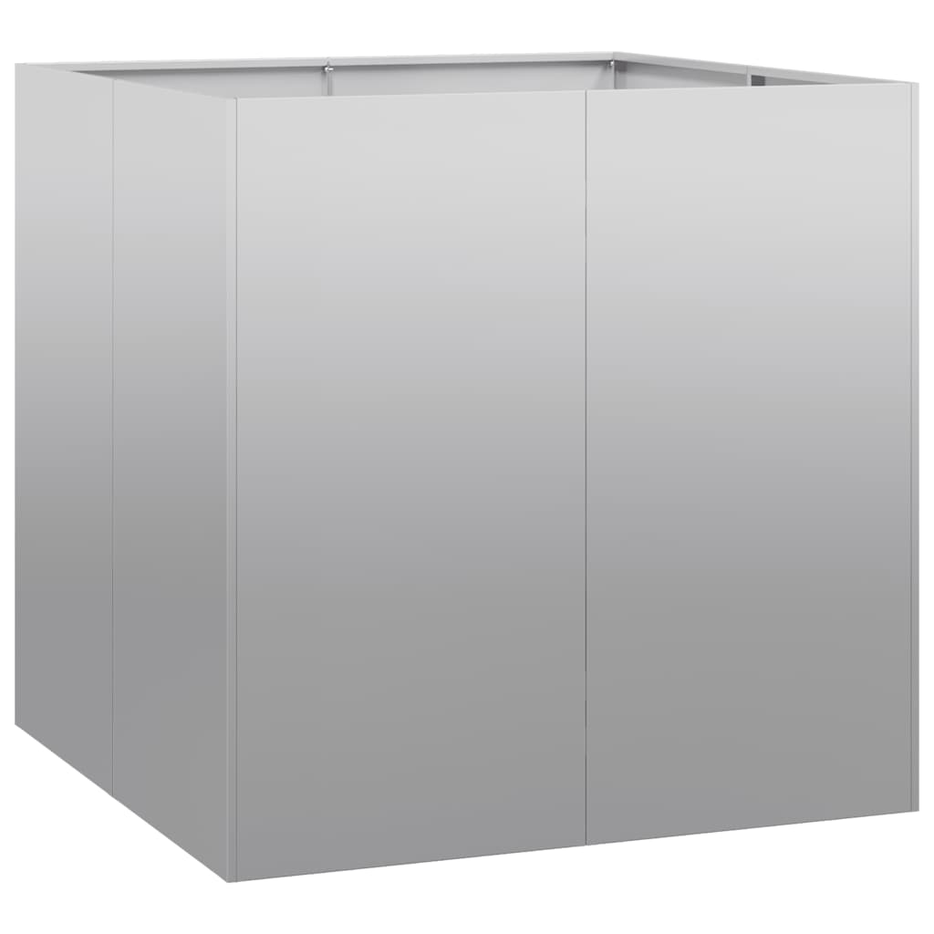 vidaXL Kvetináč 80x80x80 cm korténová oceľ