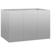 vidaXL taimekast, 120x80x80 cm, tsingitud teras