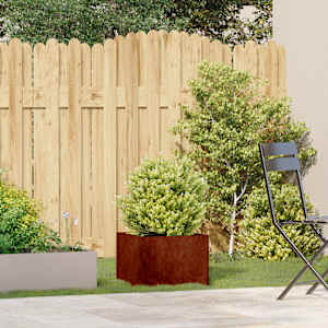 Planter Rusty 40x40x30 cm Vremensko odporno jeklo