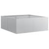 vidaXL taimekast, 80x80x30 cm, tsingitud teras