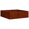vidaXL Aia istutuspot Rooste 100 x 100 x 30 cm