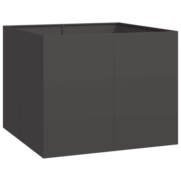 vidaXL taimekast must 100x100x80 cm, teras