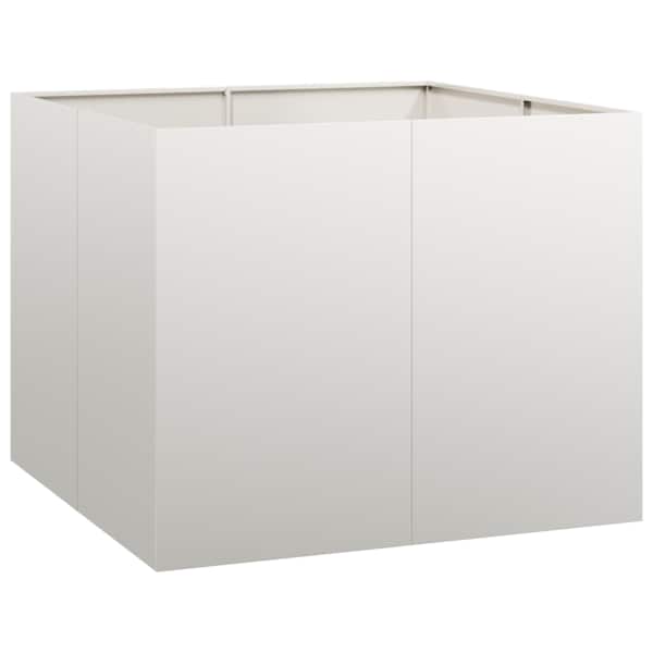 vidaXL taimekast, 100x100x80 cm, roostevaba teras