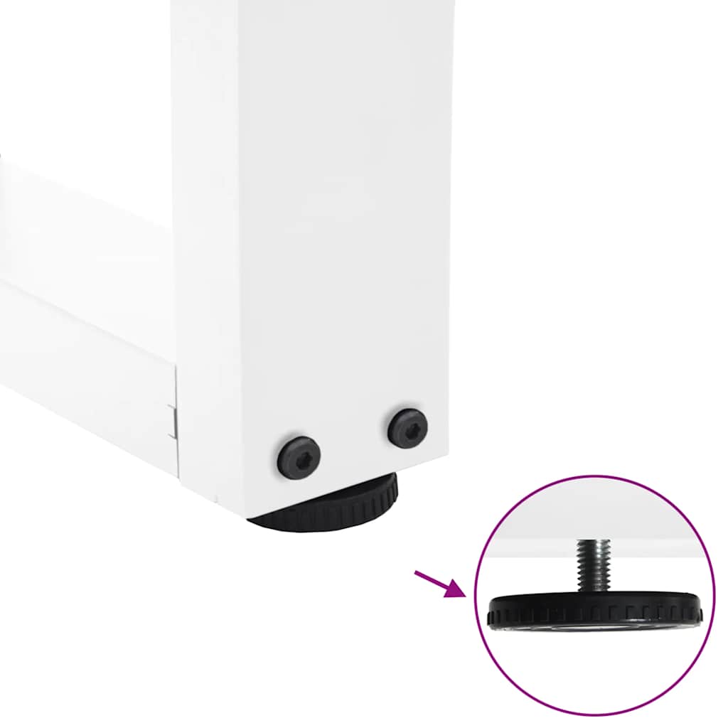 Eettafel 320x120x74 cm ovaal massief eikenhout lichtbruin image 11