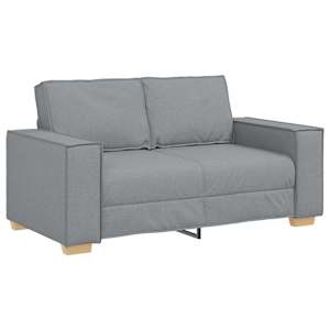 Pohovka 3 pcs Světle šedá 220 x 80 x 84 cm Lněná směs - obrázek 5