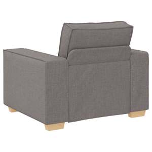 Pohovka 3 pcs Taupe 220 x 80 x 84 cm Lněná směs - obrázek 7