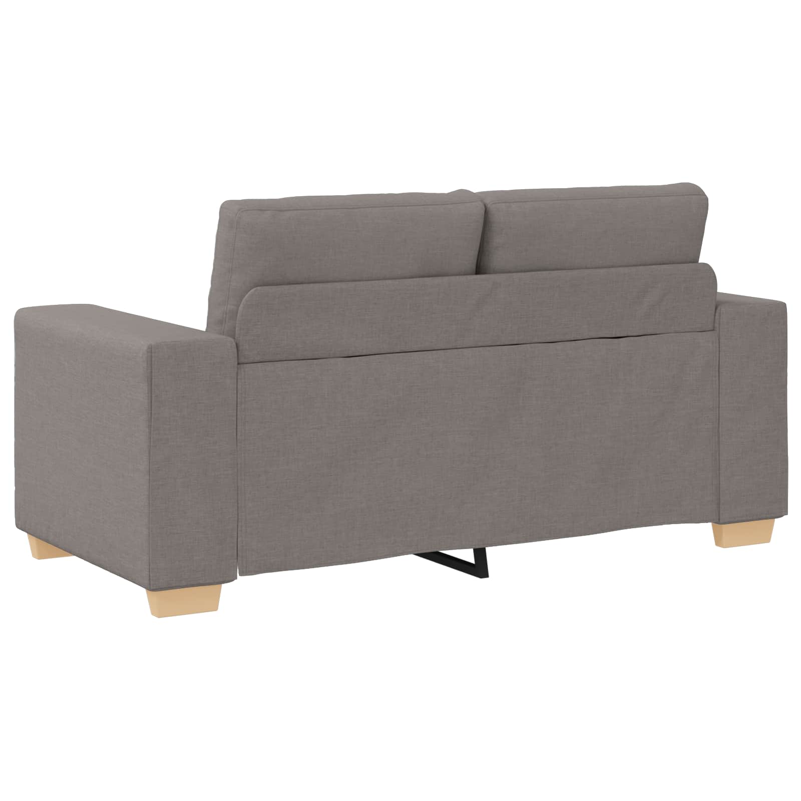 Pohovka 3 pcs Taupe 221 x 80 x 80 cm Lněná směs - obrázek 8