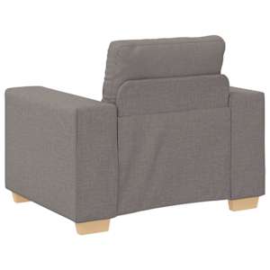 Pohovka 3 pcs Taupe 221 x 80 x 80 cm Lněná směs - obrázek 7