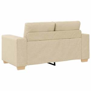 Pohovka 3 pcs Krémová 221 x 80 x 80 cm Lněná směs - obrázek 8