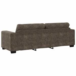 Pohovka 3 pcs Tmavě šedá 221 x 80 x 80 cm Lněná směs - obrázek 9