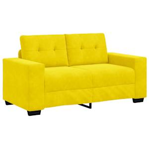 Set pohovek 3 ks Žlutá samet - obrázek 5