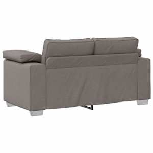 Pohovka 3 pcs Taupe 219 x 80 x 82 cm Lněná směs - obrázek 8