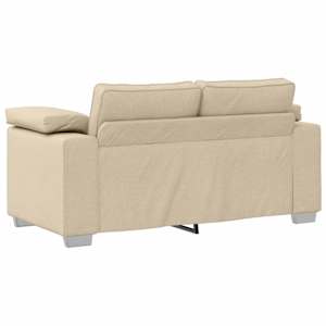 Pohovka 3 pcs Krémová 219 x 80 x 82 cm Lněná směs - obrázek 8
