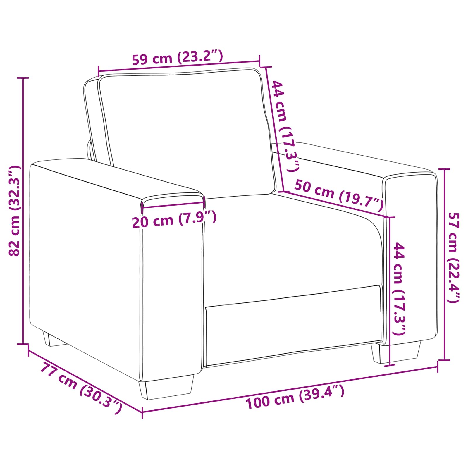 Diivan 2 pcs Beež Lina-segu kangas 33 Kõik vajalik sinu aeda ja koju! Diivan 2 pcs Beež Lina-segu kangas - Image 10