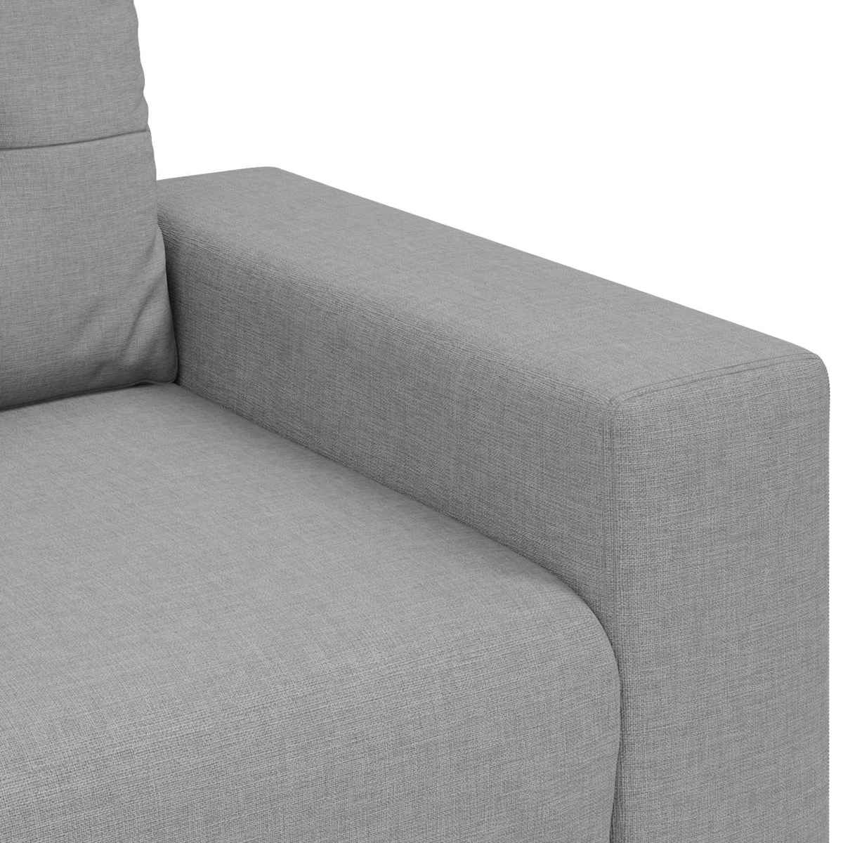 Sofa 2 stk. Linned-blandet stof - Billede 8