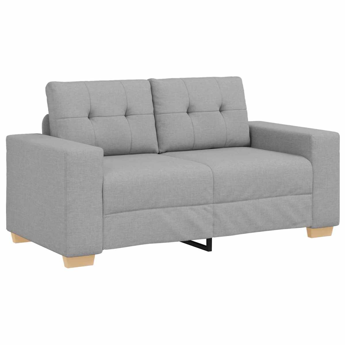 Sofa 2 stk. Linned-blandet stof - Billede 4