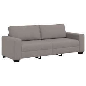 2dílná sedací souprava s poduškami taupe textil - obrázek 5