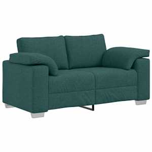 Pohovka 2 pcs Tmavě zelená 219 x 80 x 82 cm textil - obrázek 4