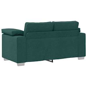 Pohovka 2 pcs Tmavě zelená 219 x 80 x 82 cm textil - obrázek 6
