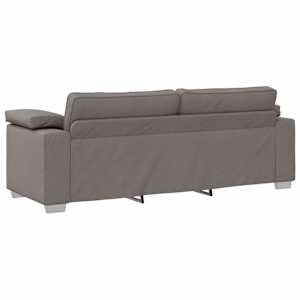 Pohovka 2 pcs Taupe 219 x 80 x 82 cm textil - obrázek 8