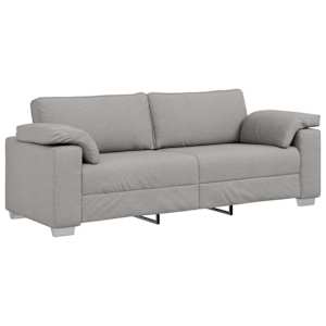 Pohovka 2 pcs Oblačno šedá 219 x 80 x 82 cm textil - obrázek 5
