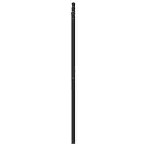 Náhradní čelo postele kouřový dub 180 cm kompozitní dřevo a ocel - obrázek 5