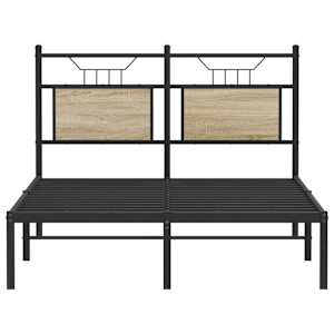 Rám postele bez matrace dub sonoma 120x190 cm kompozitní dřevo - obrázek 6