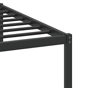 Rám postele bez matrace Dub hnědý 107x203 cm Dřevěné konstrukce - obrázek 10