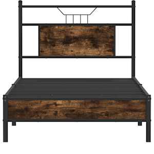 Rám postele bez matrace kouřový dub 80x200 cm kompozitní dřevo - obrázek 6