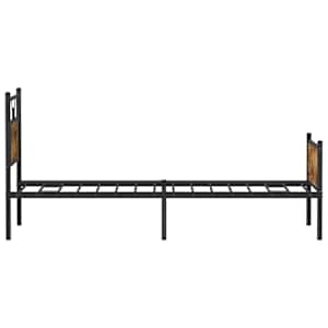 Rám postele bez matrace kouřový dub 75x190 cm kompozitní dřevo - obrázek 7