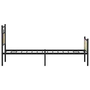 Rám postele bez matrace dub sonoma 80 x 200 cm kompozitní dřevo - obrázek 7