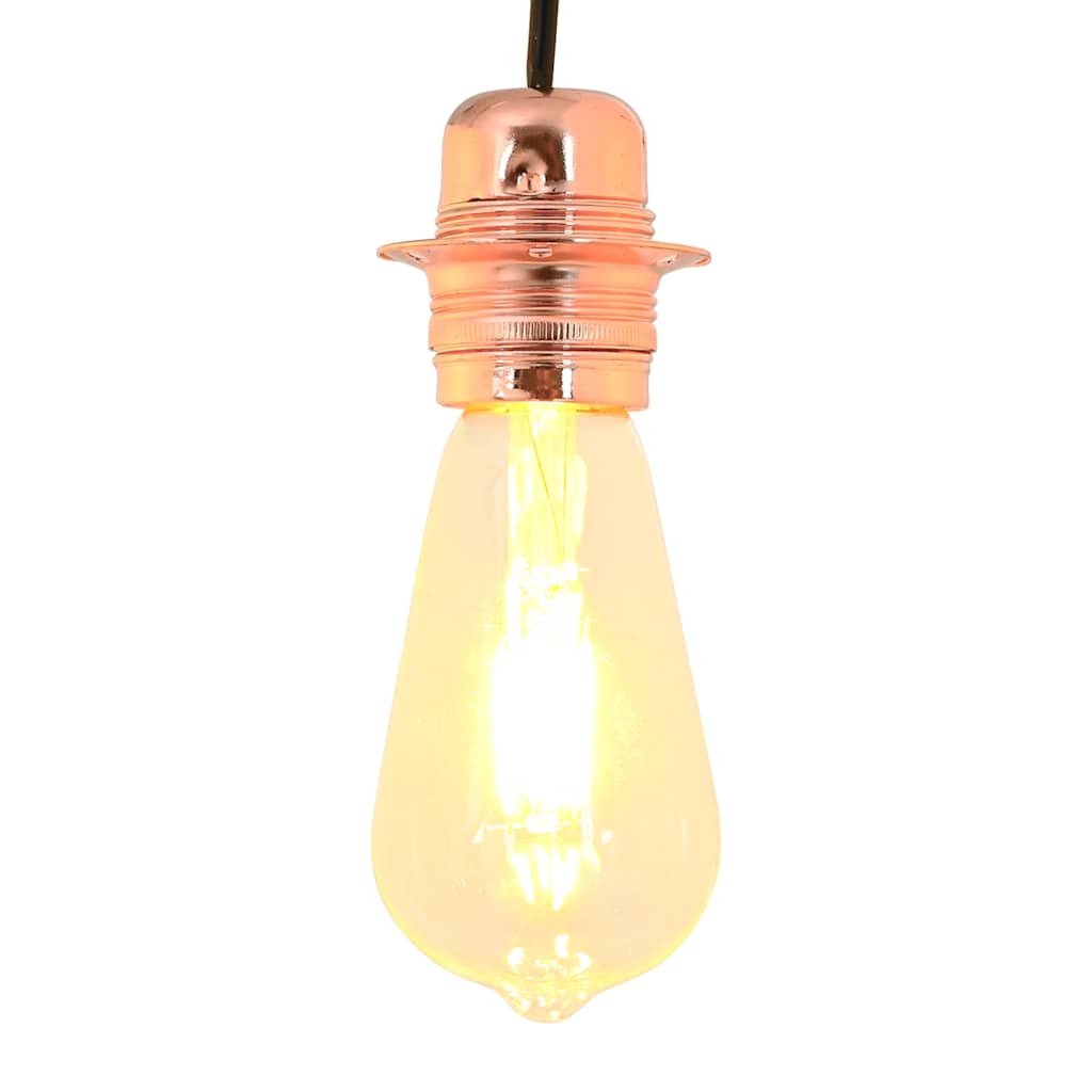 Portalampada 2 Pz Oro Rosa E27 - Vidaxl
