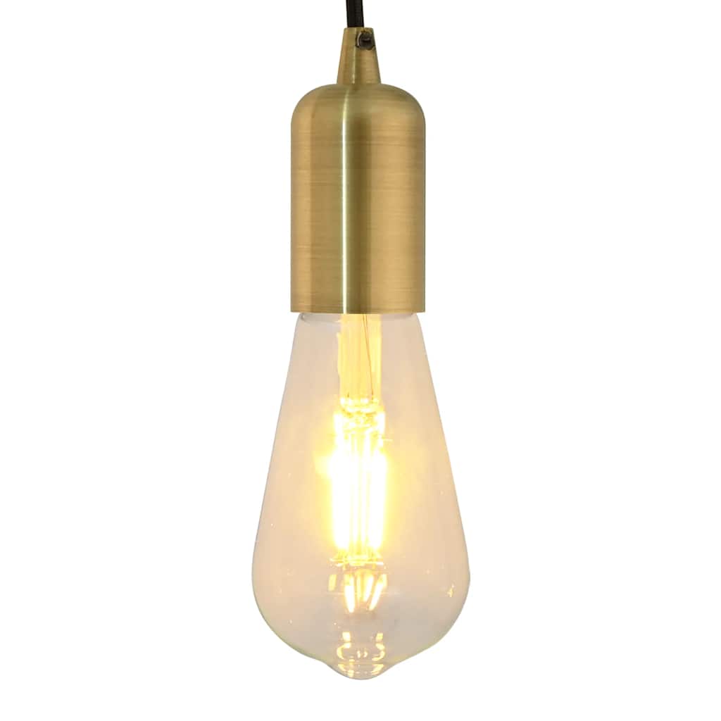 vidaXL Lampeholdere 2 stk bronse E27