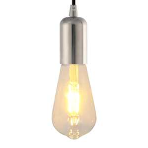 Svítidla 2 ks Satin Nickel E27 - obrázek 1
