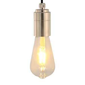 Svítidla 2 ks Satin Nickel E27 - obrázek 1