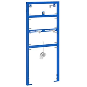 vidaXL Seina Tugi Urinaali S&uuml;steemile Sinine 50 x 3 x 112 cm
