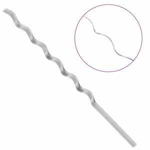 Podpora rostlin 20 pcs Stříbrná 150 x 0,6 x 0,6 cm Ocel - obrázek 8