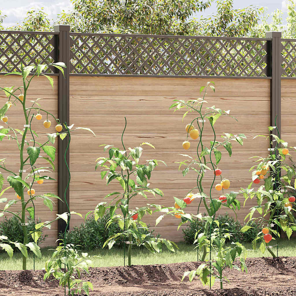 Supports de plantes en spirale vidaXL 20 pcs 110 cm en acier