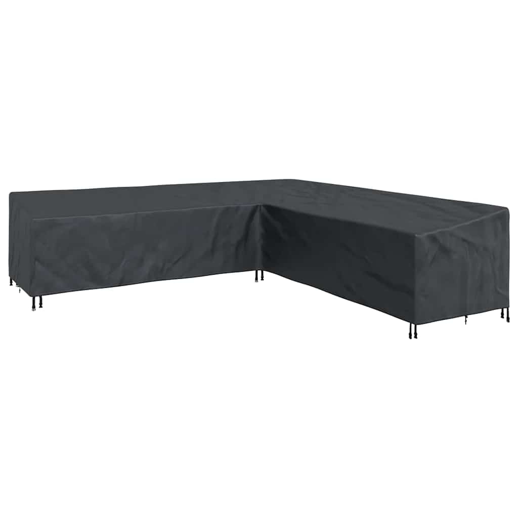 Gartenmöbelabdeckung 325 x 325 x 80 cm 600D Oxford Stoff – Bild 2