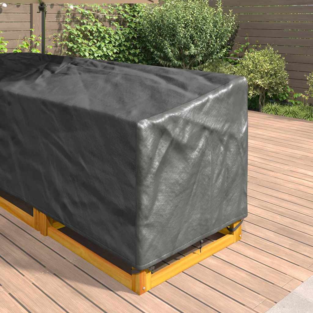 Gartenmöbelabdeckung 250 x 180 x 80 cm 420D Oxford Stoff – Bild 4