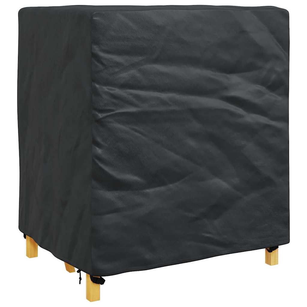 vidaXL Hoes voor tuinmeubelen Zwart 116 x 100 x 120 cm 600D