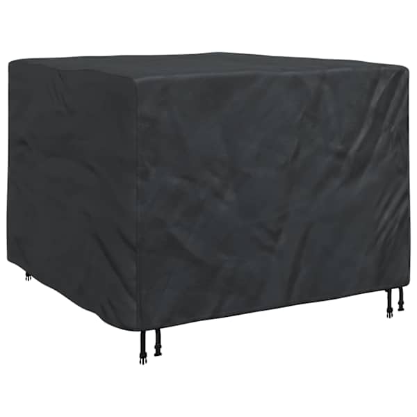 vidaXL M&ouml;&ouml;bli kate Must 125 x 125 x 74 cm 420D Oxfordikoeline kangas