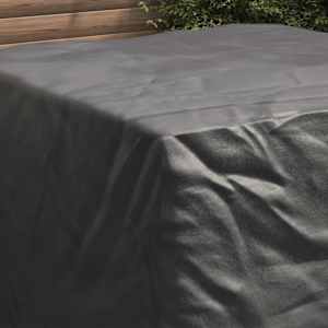 Pokryv na nábytek Jednobarevný Černá 135 x 135 x 90 cm textil - obrázek 4