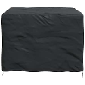 Pokryv na nábytek Jednobarevný Černá 135 x 135 x 90 cm textil - obrázek 6