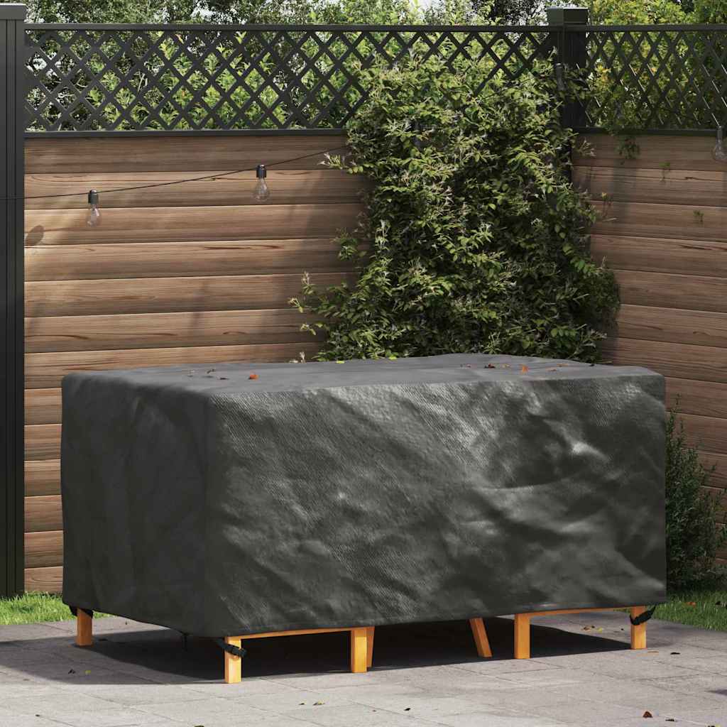 vidaXL Husă pentru mobilier de exterior Negru 150 x 90 x 75 cm 420D