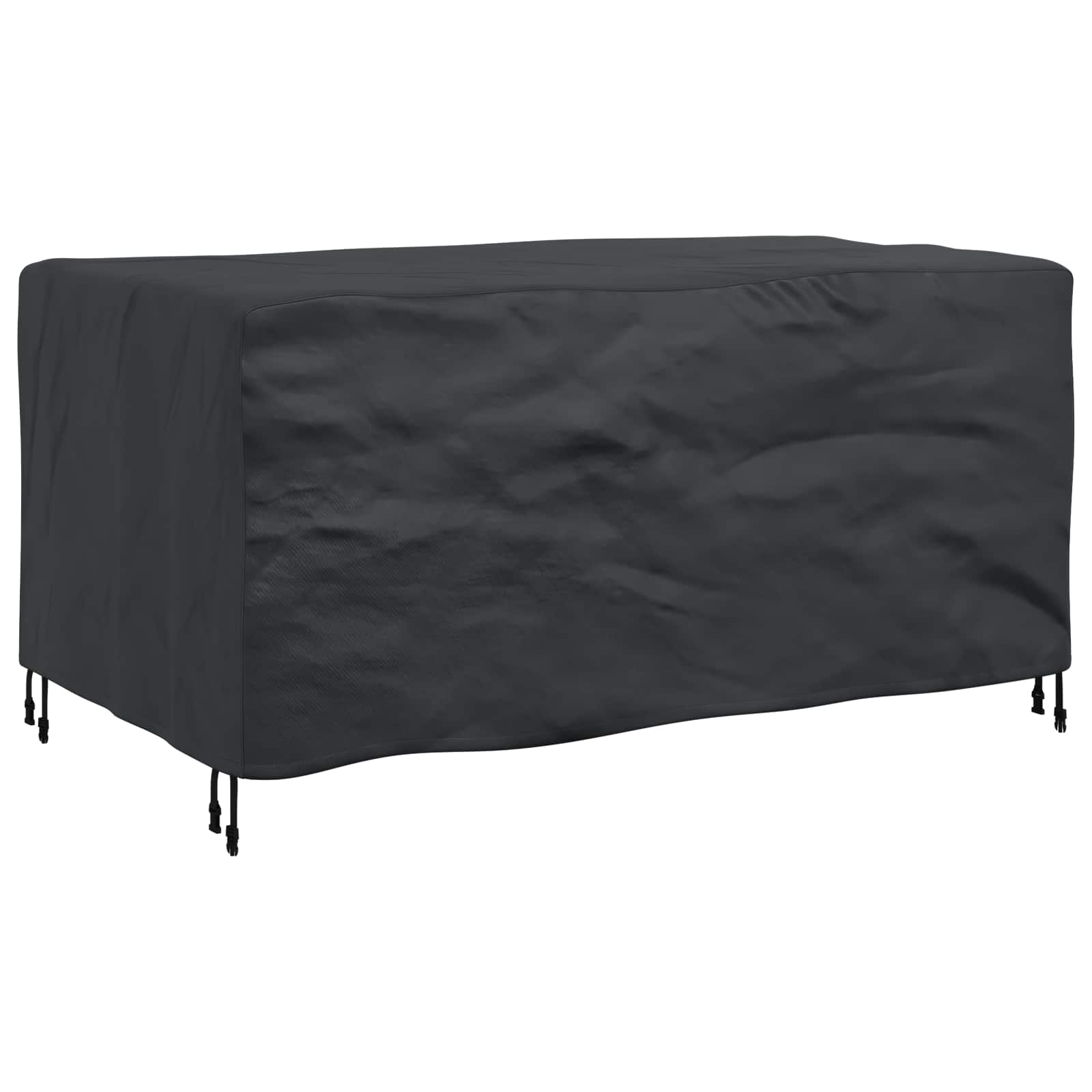 vidaXL Pokryv na nábytek Jednobarevný Černá 160 x 100 x 70 cm 210D