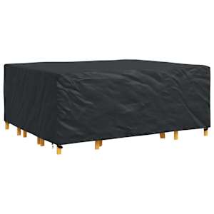Pokryv na nábytek Jednobarevný Černá 250 x 210 x 70 cm 420D - obrázek 3